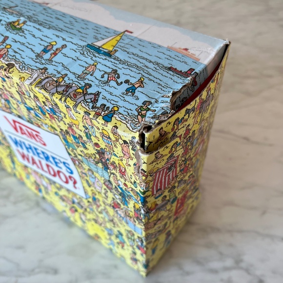 Vans Limited Edition Where's Waldo? Sk8-Hi Big Kid Size 4.5 or Womens Si… - Picture 12 of 16